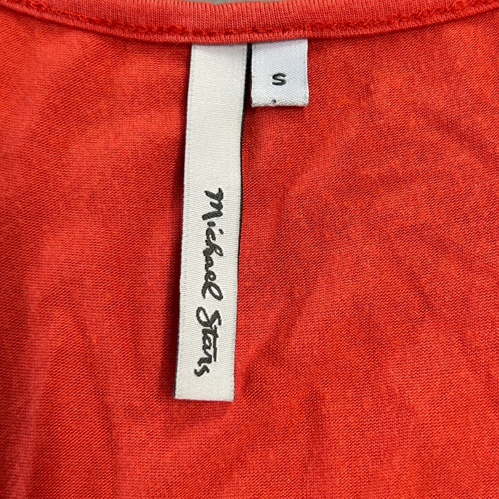 Michael Stars‎ Women’s Racer Back Tank Color Block Dress   Sz S - Picture 5 of 6